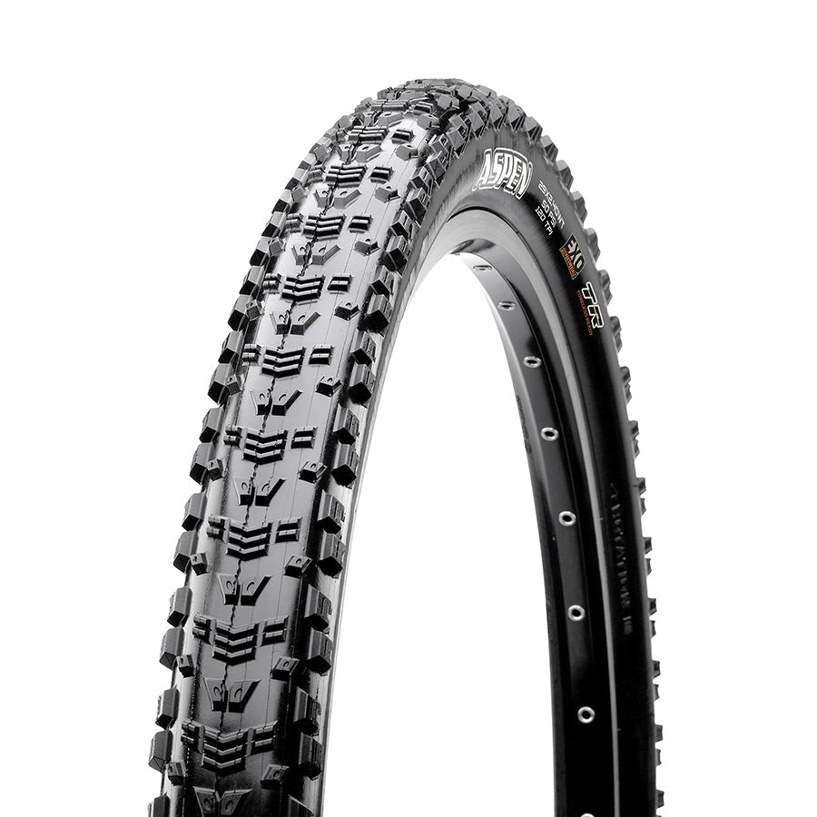 Maxxis Aspen Tire, 29''x2.40, Folding, Tubeless Ready, MaxxSpeed, EXO, Wide Trail, 120TPI, Black