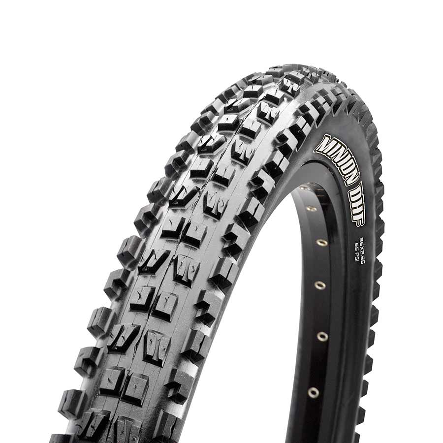 Maxxis Minion DHF Tire, 29''x2.50, Folding, Tubeless Ready, 3C Maxx Terra, EXO, Wide Trail, 60TPI, Black