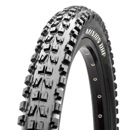 Maxxis Minion DHF Tire, 29''x2.50, Folding, Tubeless Ready, Dual, EXO, Wide Trail, 60TPI, Black