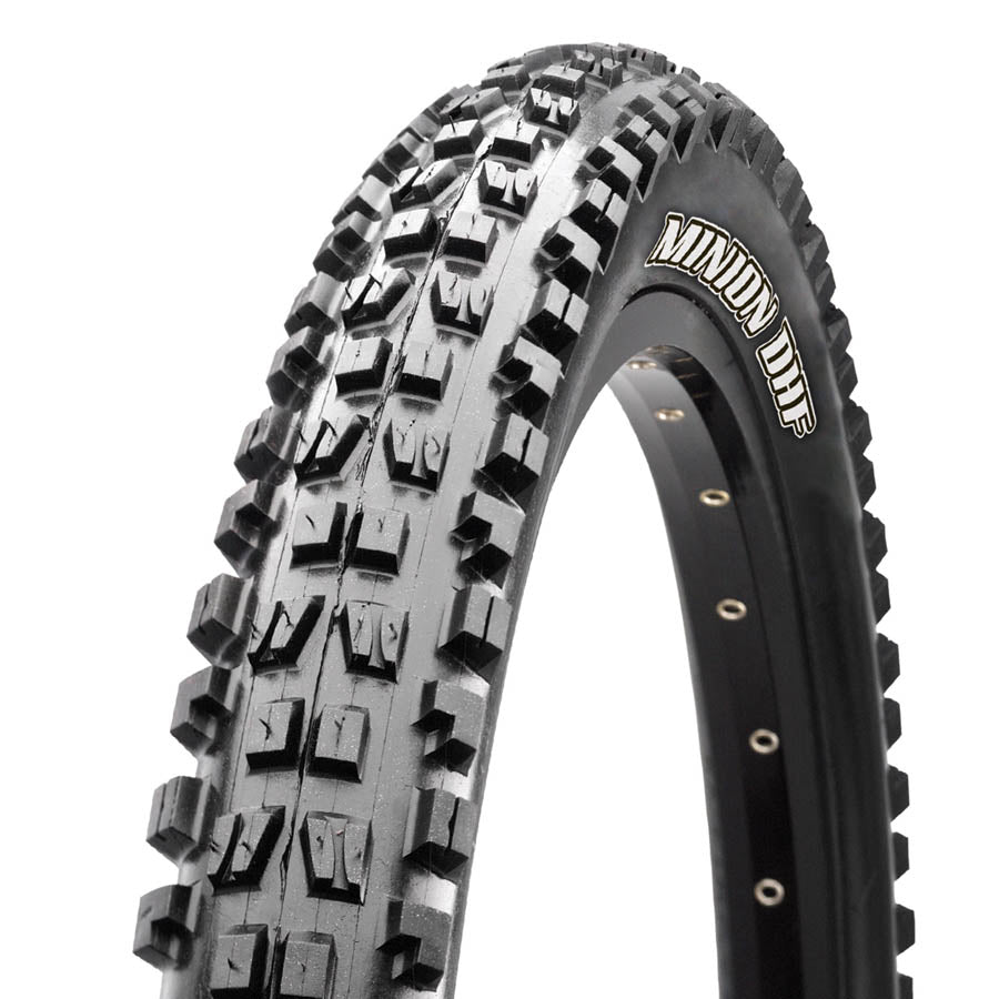 Maxxis Minion DHF Tire, 24''x2.40, Folding, Tubeless Ready, Dual, EXO, 60TPI, Black