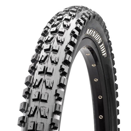 Maxxis Minion DHF Tire, 26''x2.50, Folding, Tubeless Ready, Dual, EXO, Wide Trail, 60TPI, Black