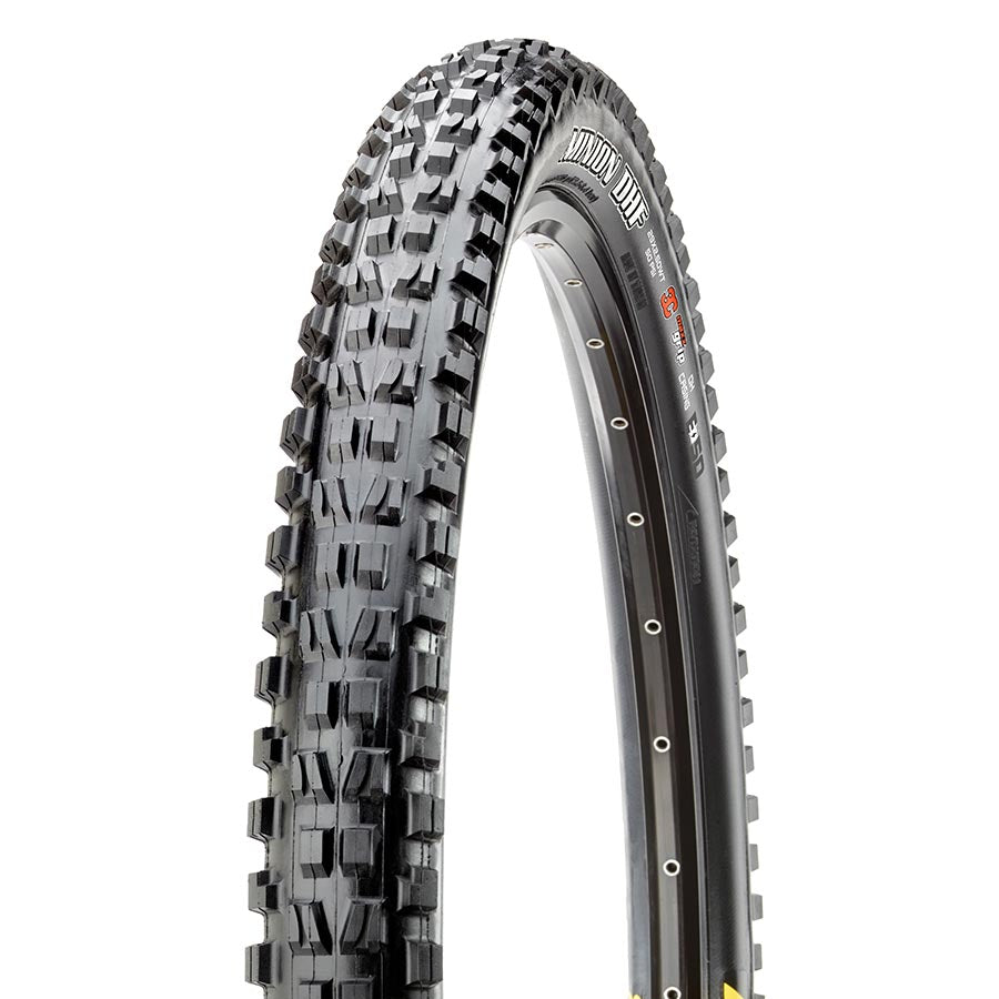 Maxxis Minion DHF Tire, 29''x2.50, Folding, Tubeless Ready, 3C Maxx Grip, DH, E50, Wide Trail, 60x2TPI, Black