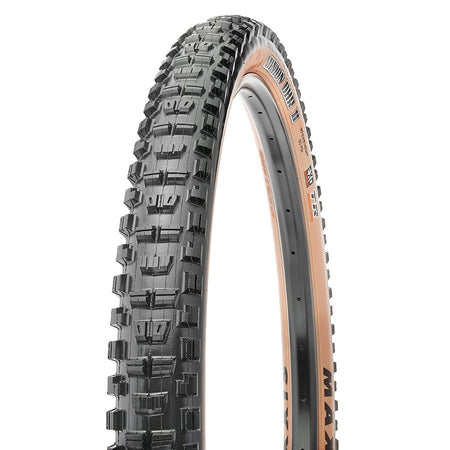 Mountain Tire, 29''x2.60, Folding, Tubeless Ready, Dual, EXO, 60TPI, Tanwall