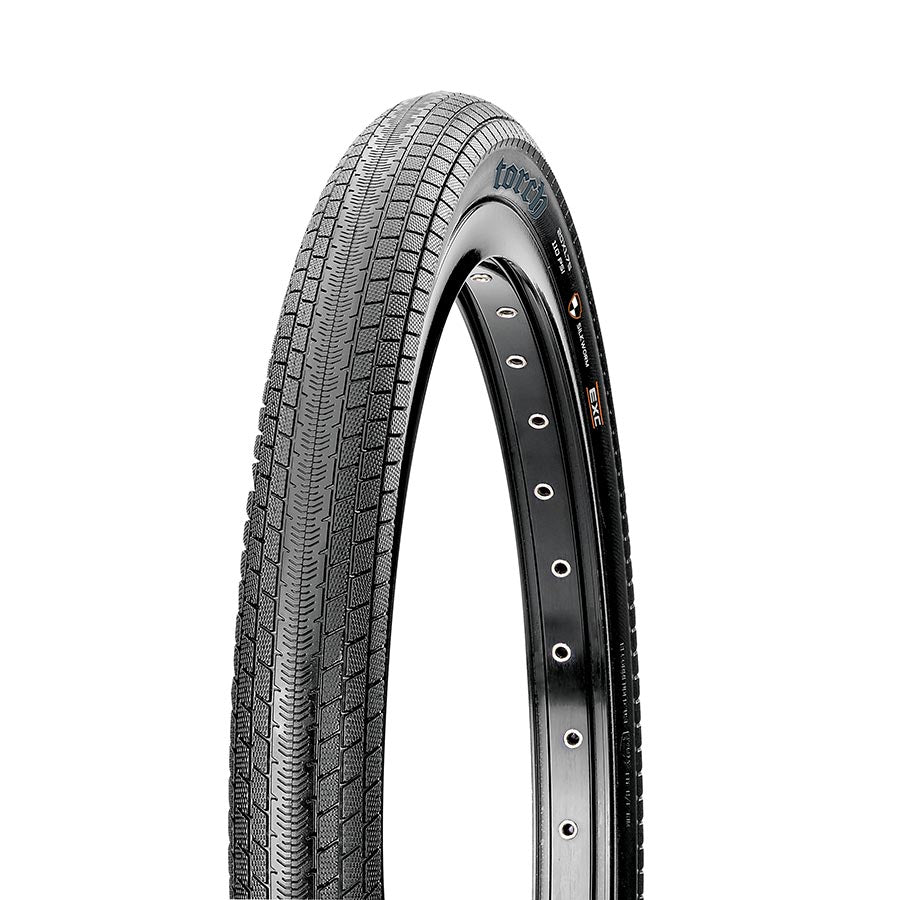 Maxxis Torch Tire, 20''x1.75, Folding, Clincher, Dual, EXO, 120TPI, Black