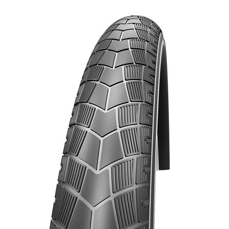 Schwalbe Big Apple Tire, 26''x2.35, Wire, Clincher, Endurance, RaceGuard, 67TPI, Black