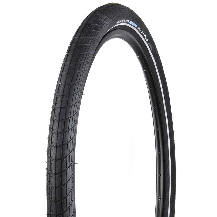 Schwalbe Big Apple Tire, 20''x2.15, Wire, Clincher, Endurance, RaceGuard, 50TPI, Black