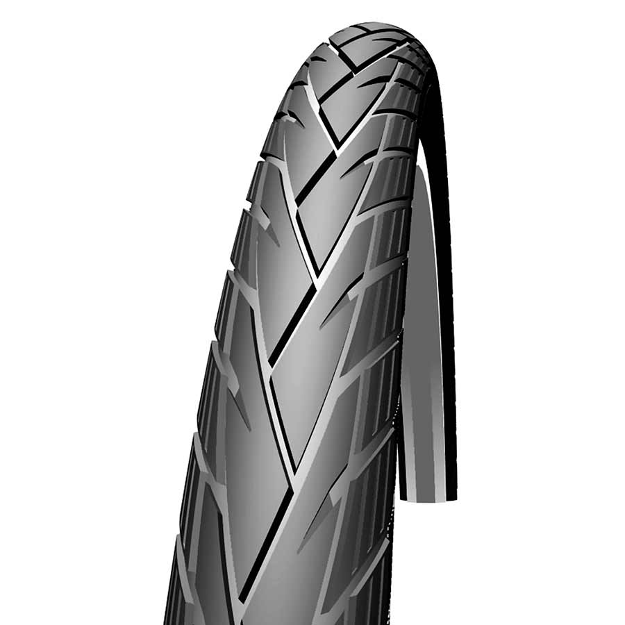 Schwalbe Energizer Plus Tire, 700x35C, Wire, Clincher, Addix E, GreenGuard, Reflex, 67TPI, Black