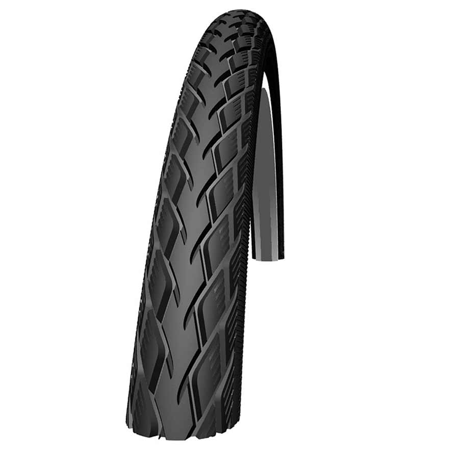 Schwalbe Marathon Tire, 26''x2.00, Wire, Clincher, Endurance, GreenGuard, 67TPI, Black