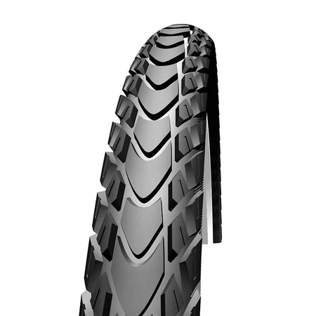 Schwalbe Marathon Mondial Tire, 700x40C, Wire, Clincher, Endurance, RaceGuard, 67TPI, Black