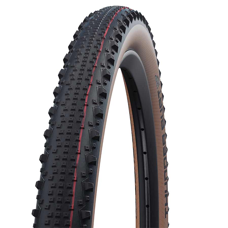 Schwalbe Thunder Burt Tire, 27.5''x2.10, Folding, Tubeless Ready, Addix Speed, Super Ground, TL Easy, 67TPI, Black