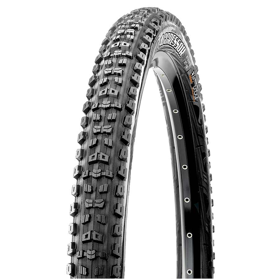 Maxxis Aggressor Tire, 29''x2.30, Folding, Tubeless Ready, Dual, EXO, 60TPI, Black