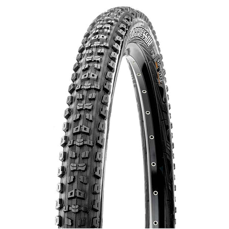 Maxxis Aggressor Tire, 29''x2.50, Folding, Tubeless Ready, Dual, EXO, Wide Trail, 60TPI, Black