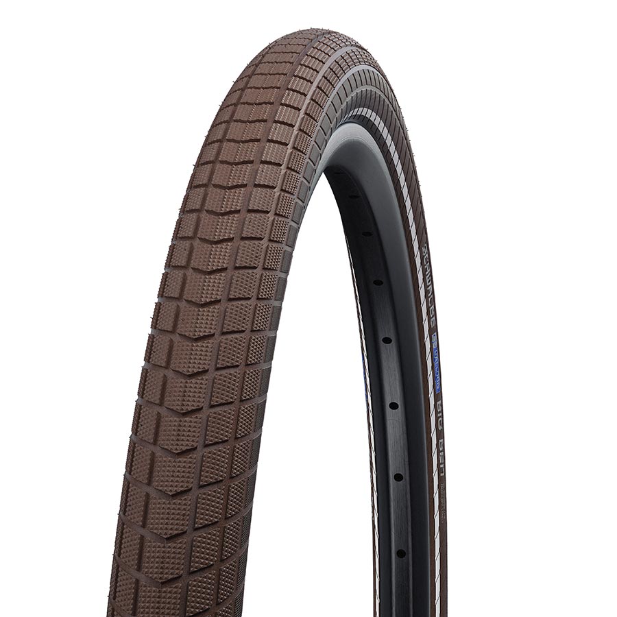 Schwalbe Big Ben Tire, 26''x2.15, Wire, Clincher, SBC, KevlarGuard, 50TPI, Brown