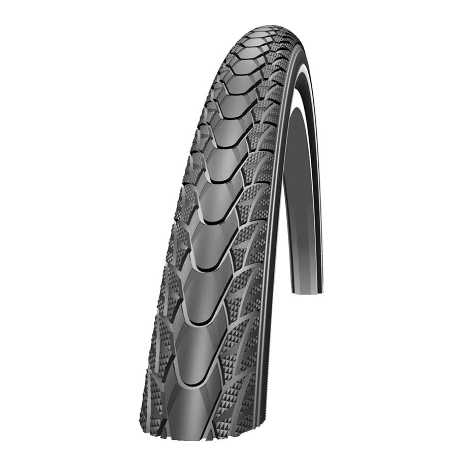 Schwalbe Marathon Plus Tire, 26''x1.50, Wire, Clincher, Endurance, SmartGuard, 67TPI, Black