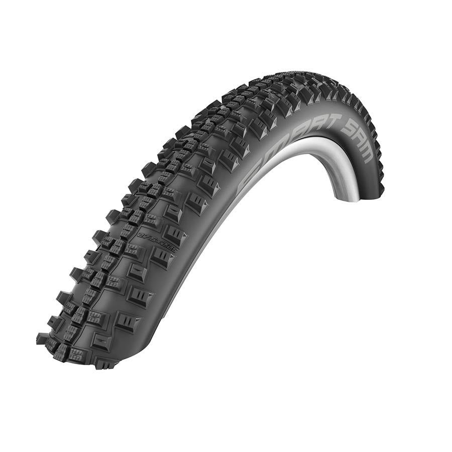 Schwalbe Smart Sam Tire, 700x35C, Wire, Clincher, Dual, 67TPI, Black