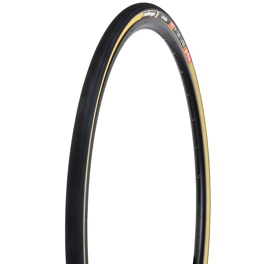 Challenge Strada Pro Clincher Tire, Tanwall