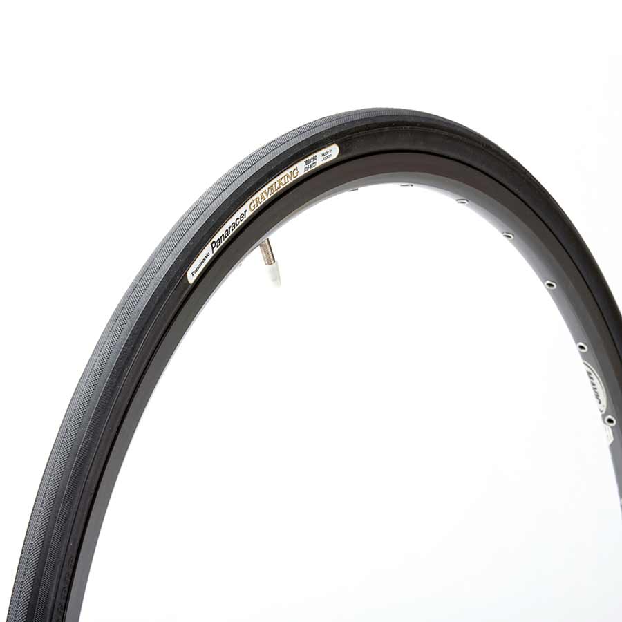 Panaracer GravelKing, 700x26C, Folding, Clincher, ZSG Natural, Advanced Extra Alpha Cord, 126TPI, Black