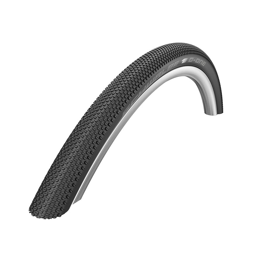 Schwalbe G-One Allround Tire, 700x35C, Folding, Tubeless Ready, Addix, Speedgrip, MicroSkin, 127TPI, Black