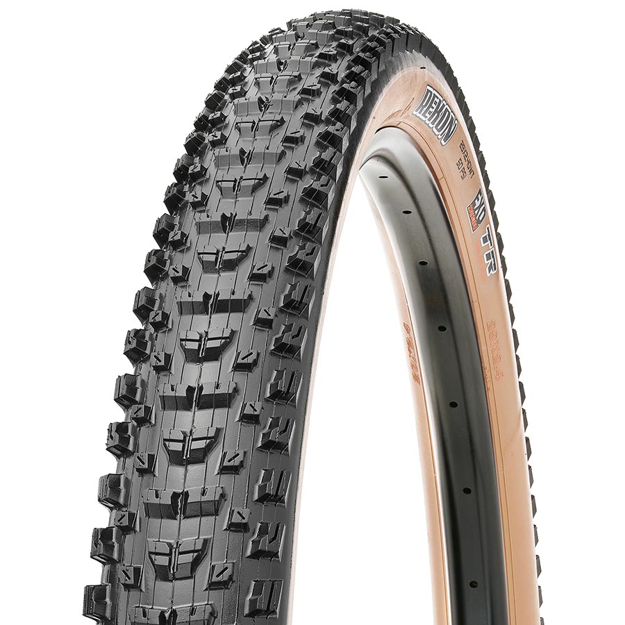 Maxxis Rekon/Rekon+ Tire, 29''x2.40, Folding, Tubeless Ready, Dual, EXO, Wide Trail, 60TPI, Tanwall