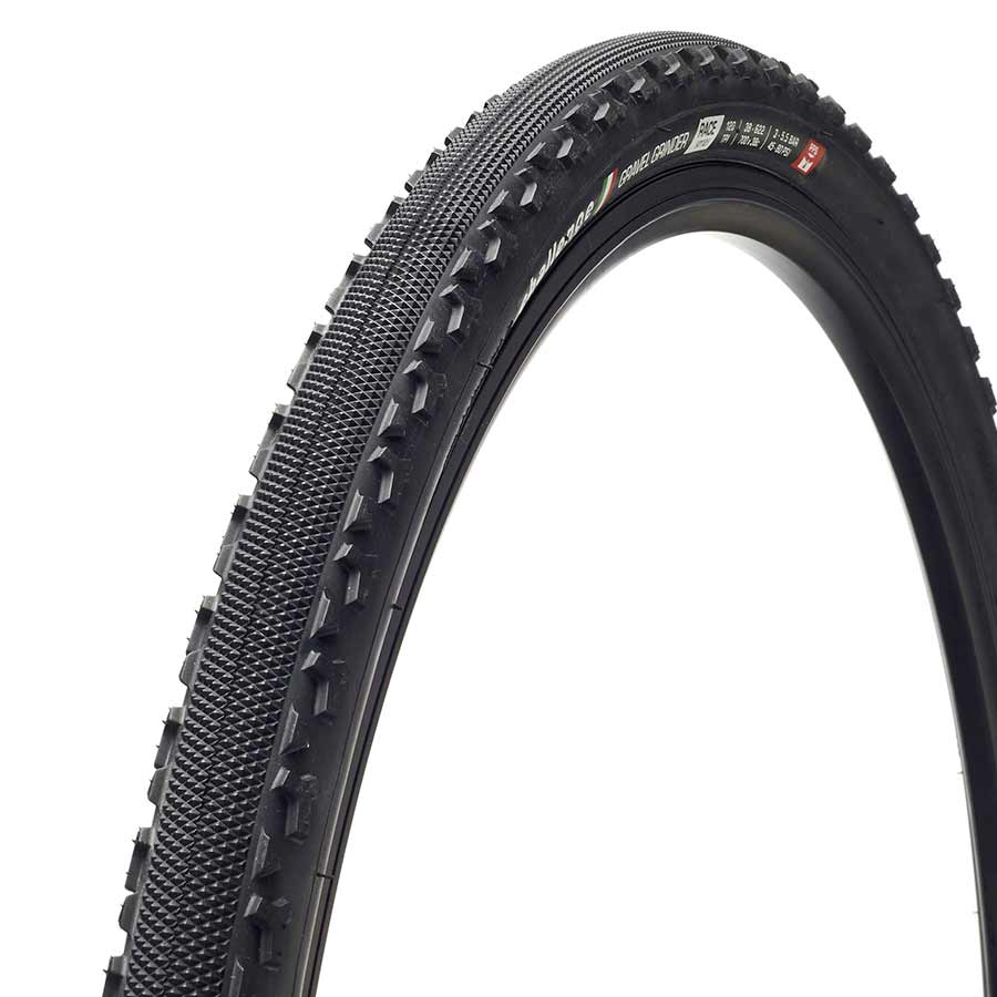 Challenge Gravel Grinder Tire, 700x42C, Folding, Clincher, Vulcanized, Nylon, 120TPI, Black