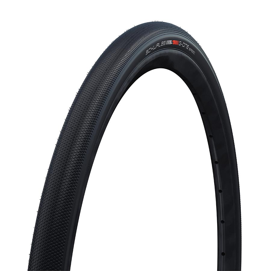 Schwalbe G-One Speed Tire, 700x45C, Folding, Tubeless Ready, Addix Speedgrip, Super Ground, TL Easy, 67TPI, Black