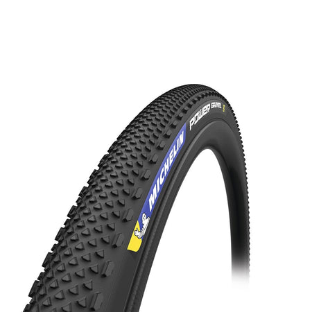 Michelin Power Gravel Tire, 700x33C, Folding, Tubeless Ready, X-Miles, Bead2Bead Protek, 3x120TPI, Black