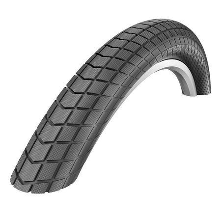 Schwalbe Super Moto-X Tire, 27.5''x2.40, Wire, Clincher, Dual, GreenGuard, SnakeSkin, 67TPI, Black