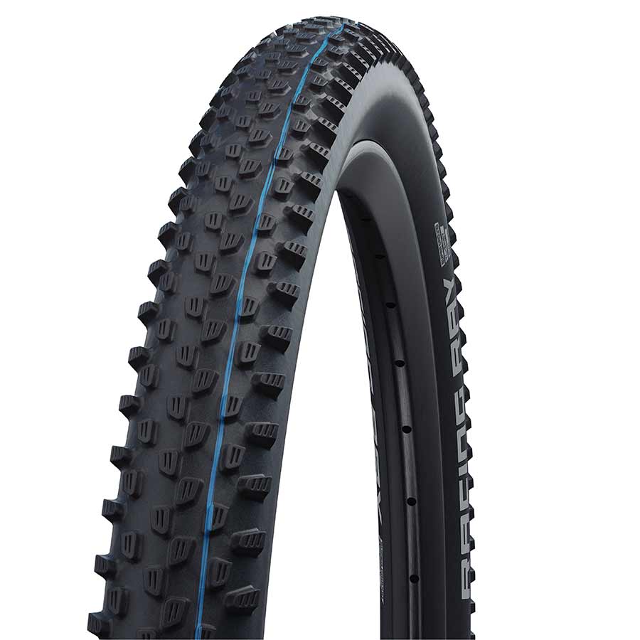 Schwalbe Racing Ray Addix Tire, 29''x2.35, Folding, Tubeless Ready, Addix Speedgrip, Super Ground, TL Easy, 67TPI, Black