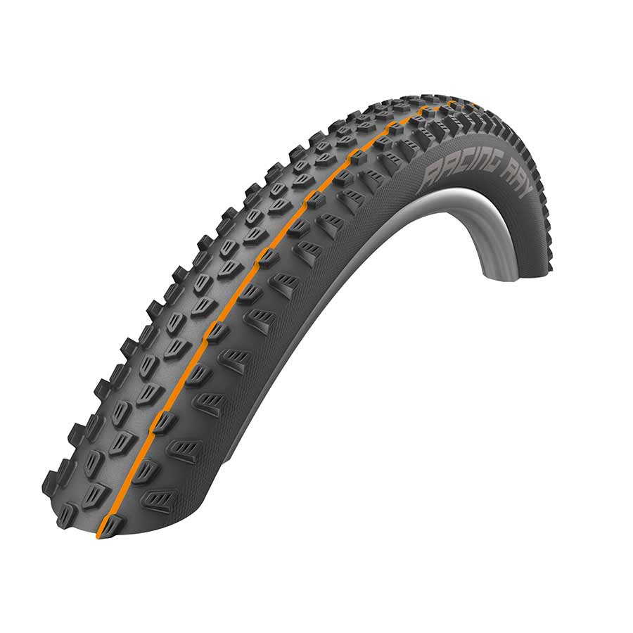 Schwalbe Racing Ray Addix Tire, 29''x2.25, Folding, Tubeless Ready, Addix Speed, Super Race, TL Easy, 67TPI, Tanwall