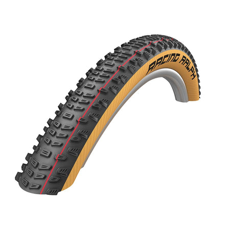 Schwalbe Racing Ralph Addix Tire, 29''x2.25, Folding, Tubeless Ready, Addix Speedgrip, Super Race, TL Easy, 67TPI, Tanwall