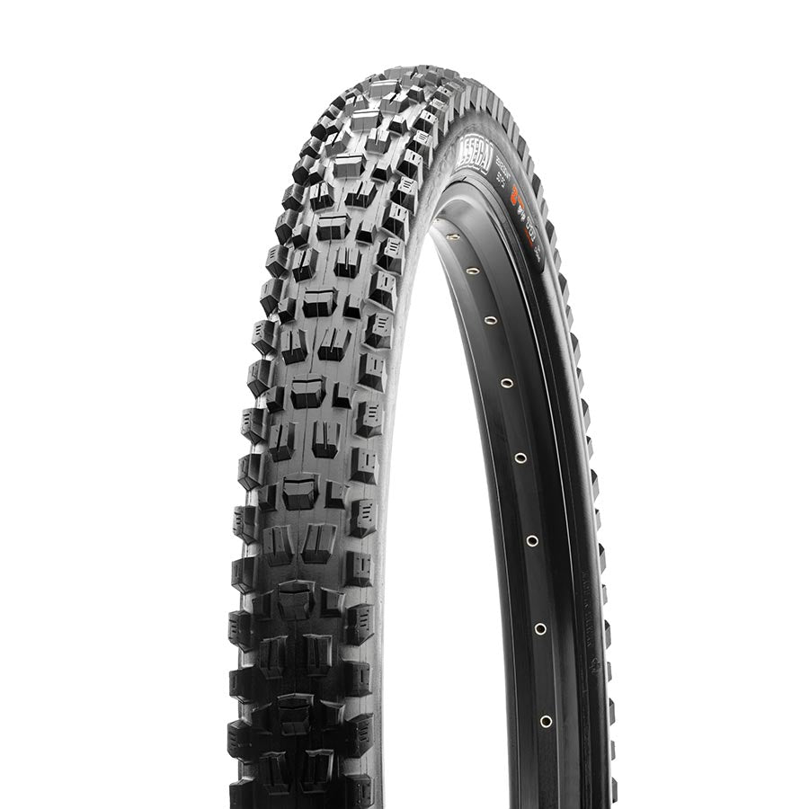 Maxxis Assegai MTB Tire, 29''x2.50, Wire, Tubeless Ready, Dual, Bike Park, Wide Trail, 60x2TPI, Black