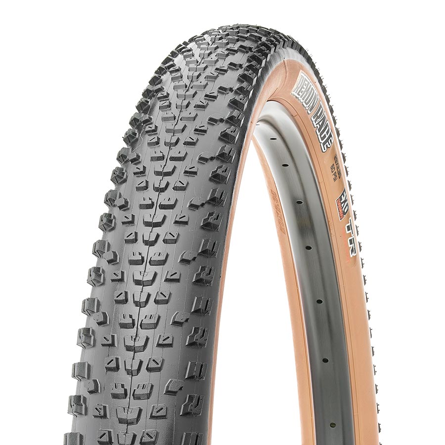 Maxxis Rekon Race Tire, 29''x2.35, Folding, Tubeless Ready, Dual, EXO, 60TPI, Tanwall