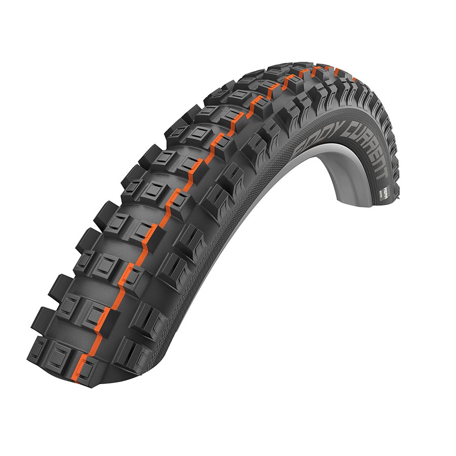 Schwalbe Eddy Current Addix Tire, Rear, 27.5''x2.60, Folding, Tubeless Ready, Addix Soft, Super Gravity, 67TPI, Black