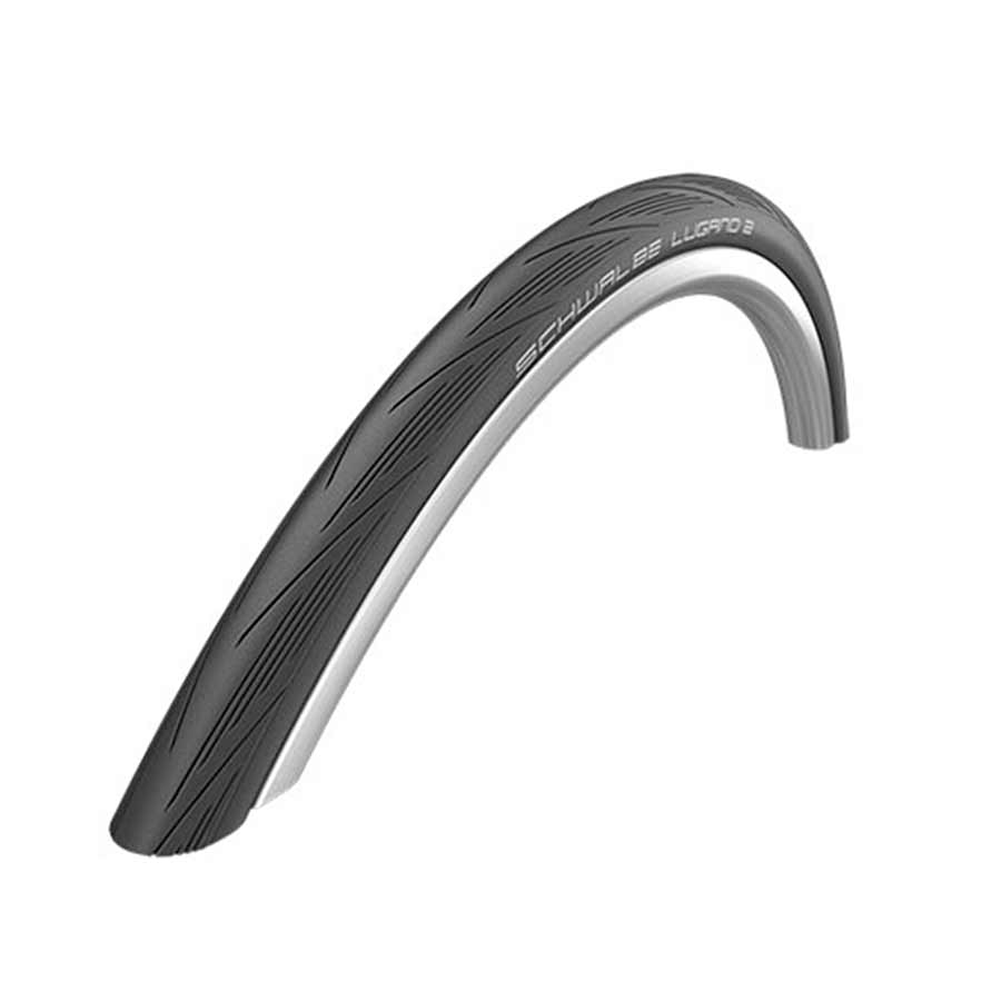 Schwalbe Lugano II Tire, 700x28C, Folding, Clincher, Silica, K-Guard, 50TPI, Black