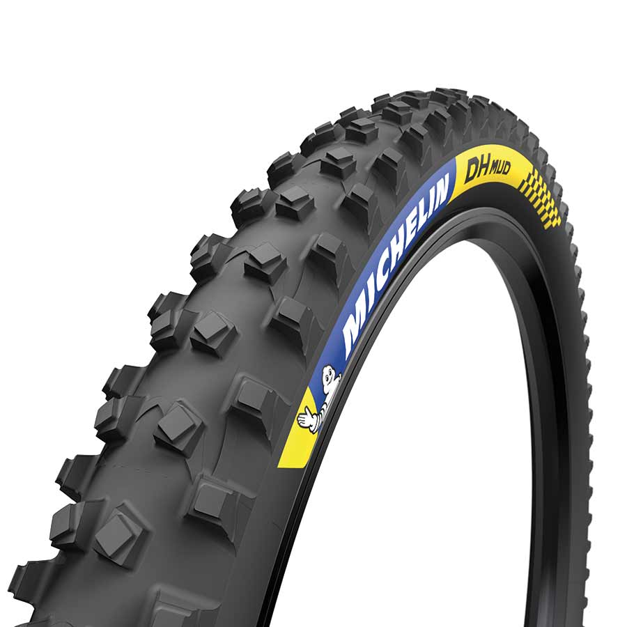 Michelin DH Mud Tire, 27.5''x2.40, Wire, Tubeless Ready, MAGI-X, Downhill Shield, 2x55TPI, Black