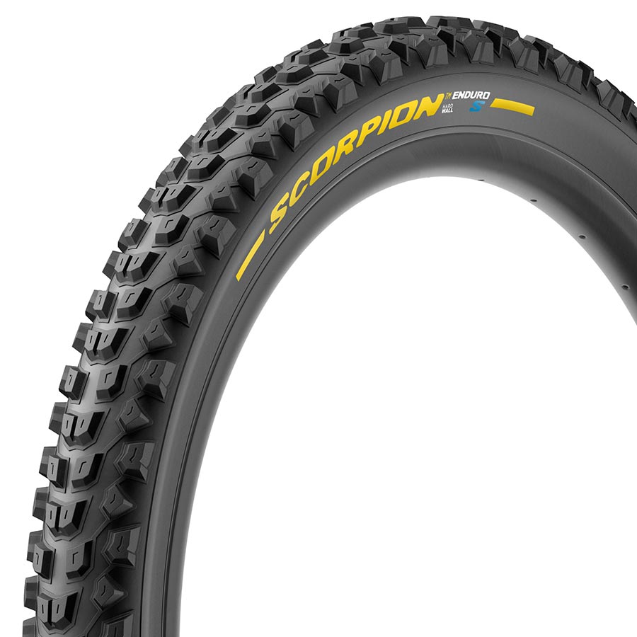 Pirelli Scorpion Enduro S MTB Tire 29''x2.40, Folding, Tubeless Ready, SmartGRIP Gravity, HardWALL, 60TPI, Yellow