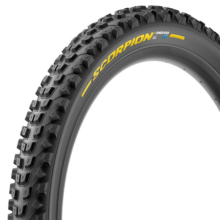 Pirelli Scorpion Enduro S MTB Tire 29''x2.40, Folding, Tubeless Ready, SmartGRIP Gravity, HardWALL, 60TPI, Yellow