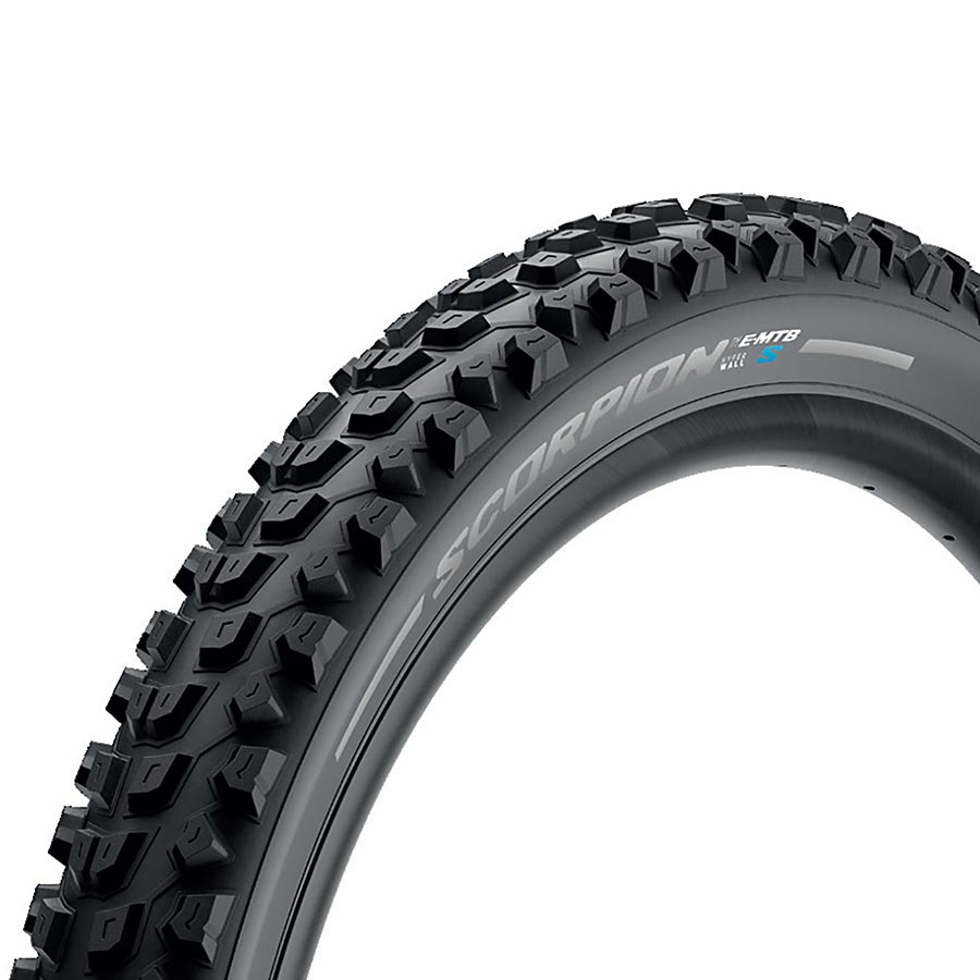 Pirelli Scorpion E-MTB S Tire, 29x2.60, Folding, Tubeless Ready, SmartGRIP Gravity, Hyperwall, 60TPI, Black