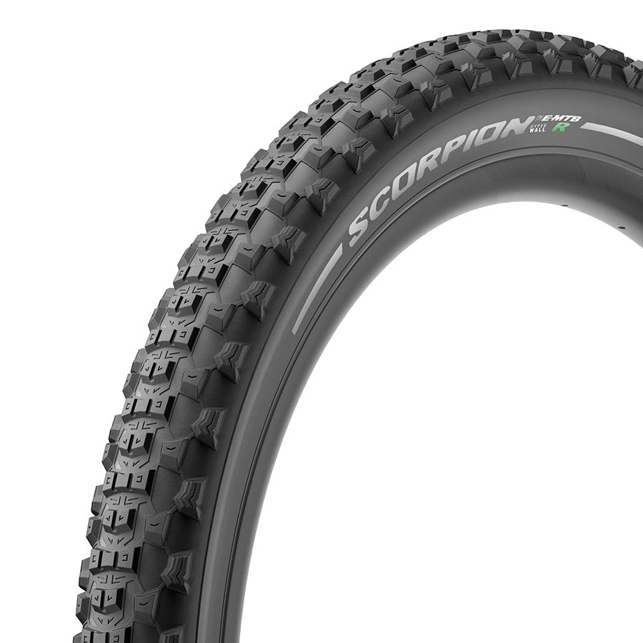 Pirelli Scorpion E-MTB R Tire, 29x2.60, Folding, Tubeless Ready, SmartGRIP+, Hyperwall, 60TPI, Black