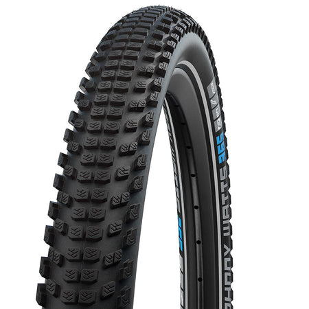 Schwalbe Johnny Watts, Mountain Tire, 27.''x2.35, Wire, Clincher, Addix 4season, DD, GreenGuard, 67TPI, Black