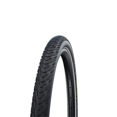 Schwalbe Marathon E-Plus Tire, 27.5''x2.00, Wire, Clincher, Endurance, SmartGuard, 67TPI, Black