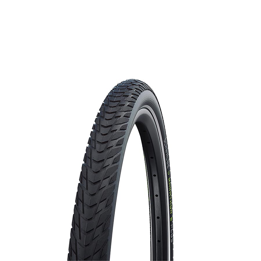 Schwalbe Marathon E-Plus Tire, 700x40C, Wire, Clincher, Endurance, SmartGuard, 67TPI, Black