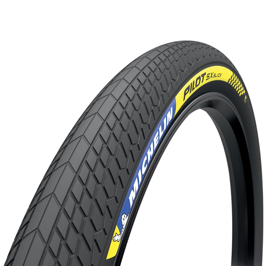 Michelin Pilot SX Slick Tire, 20''x1.70, Folding, Tubeless Ready, 60TPI, Black