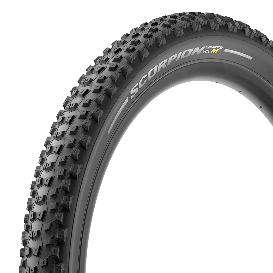 Pirelli Scorpion™ E-MTB M Tire, 29x2.60, Folding, Tubeless Ready, SmartGRIP Gravity, Hyperwall, 60TPI, Black