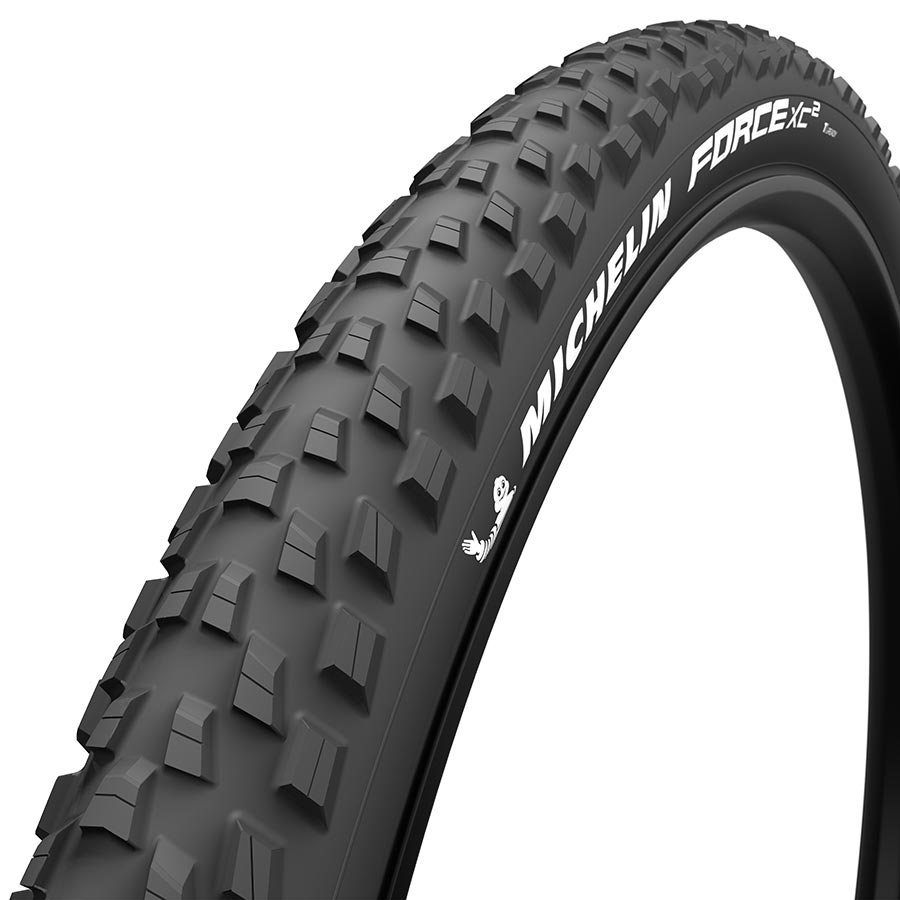 Michelin Force XC2 Performance Tire, 29''x2.10, Folding, Tubeless Ready, GUM-X, HDPROTECTION, 3x60TPI, Black