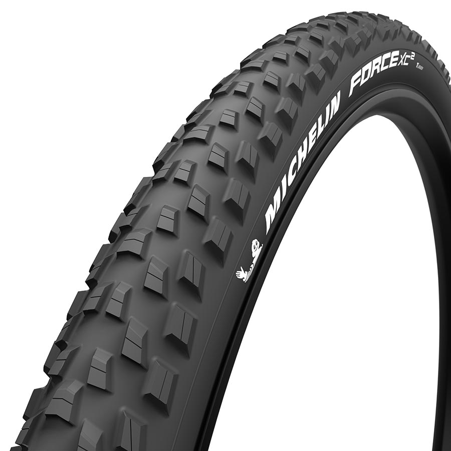 Michelin Force XC2 Performance Tire, 29''x2.25, Folding, Tubeless Ready, GUM-X, HDPROTECTION, 3x60TPI, Black