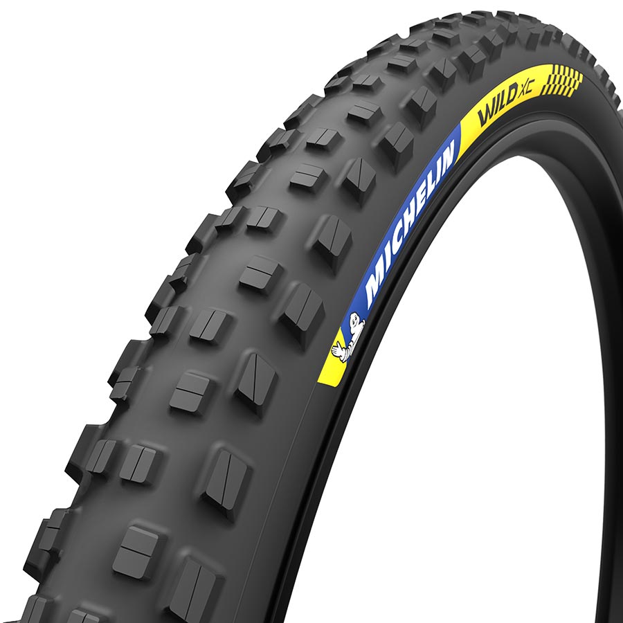 Michelin Wild XC Racing Tire, 29''x2.25, Folding, Tubeless Ready, GUM-X, Cross Shield2, 2x150TPI, Black