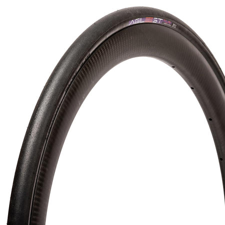 Panaracer Agilest TLR Tire, 700x25C, Folding, Tubeless Ready, ZSG AGILE, Advanced Extra Alpha Cord, Black