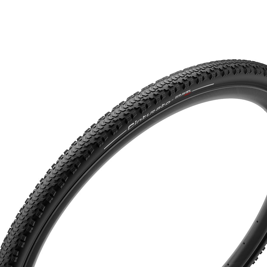 Pirelli Cinturato GRAVEL RC Tire, 700x35C, Folding, Tubeless Ready, SpeedGrip, TechWALL+, 127TPI, Black