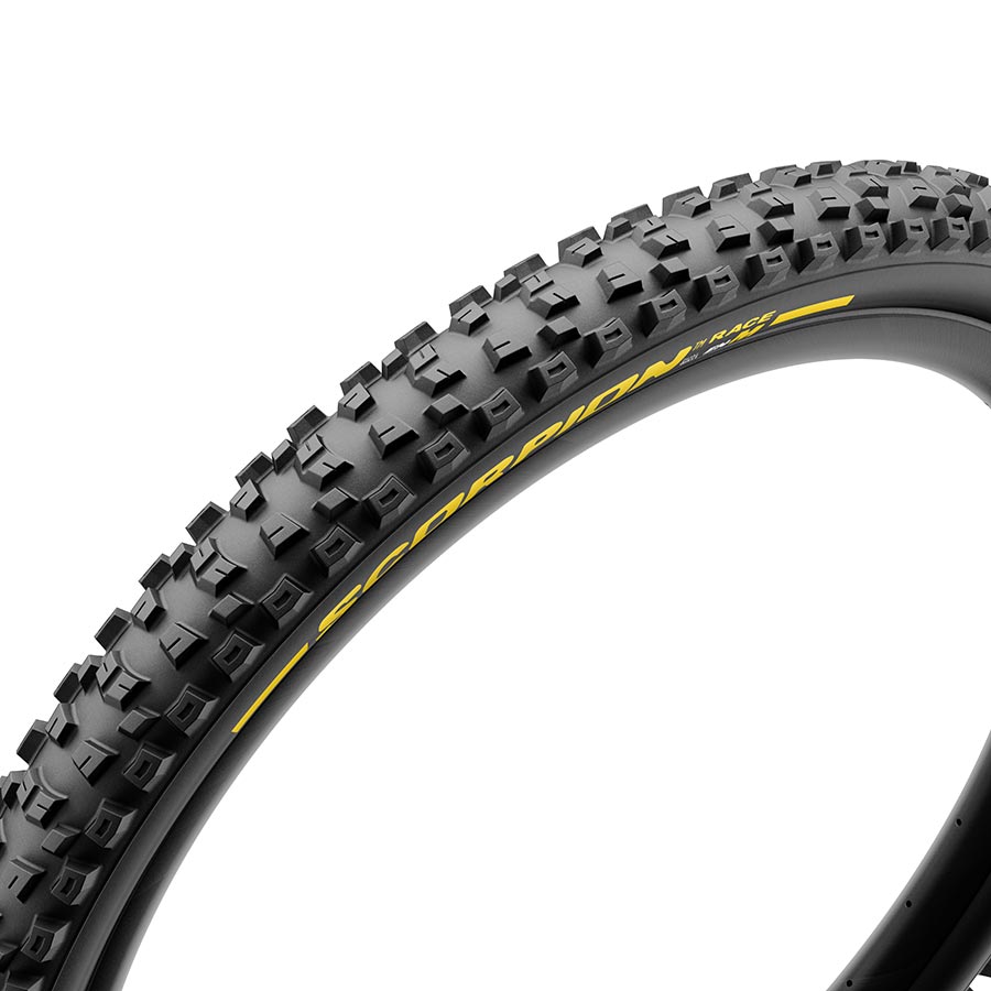 Pirelli Scorpion Race Enduro M Tire, 27.5x2.5, Folding, Tubeless Ready, SmartEVO DH, DualWALL, 60TPI, Black